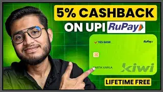 Kiwi Credit Card | Lifetime Free 5% Cashback | Kiwi UPI Credit Card