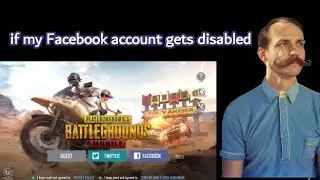 How do I get an access to PUBG account if my Facebook account has been disabled?