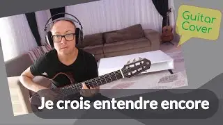 Je crois entendre encore | Guitar cover