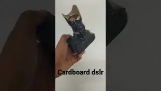 cardboard dslr