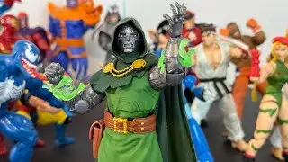 DR DOOM | Marvel Legends Fantastic Four Retro card | Marvel Vs Capcom 