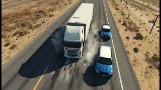 Realistic High-Speed Car Crashes in BeamNG.drive #31 | Ultra Detailed Crash Compilation