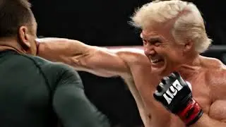 Adolf Hitler fights Donald Trump in UFC
