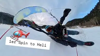Les 1er spin to Heli /Sat Decro Dynamique / 1iere Parachutale / 36 Asym