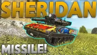 Sheridan ☠️💪, world of Tanks Game replay, #sheridan #shorts #viral #wot_blitz #funny #tankionline