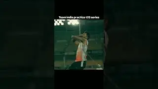 Team india practice t20 series