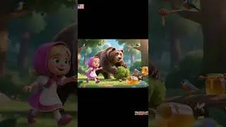 Honey Hunt with Masha and Bear #shorts