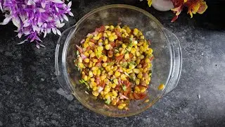 Sweet Corn Chaat Recipe | Easy & Healthy Snack | Manju Diary