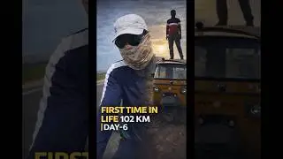 102 KM for the First Time in Life | Personal Challenge Vlog Day-6