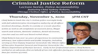 Chicago Debates Lecture Series with Sydney Roberts