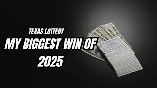 МОЯ САМАЯ КРУПНАЯ ВЫИГРЫШНАЯ ПОБЕДА В 2025 ГОДУ: ЛОТЕРЕЯ ШТАТА ТЕХАС