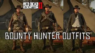 3 Bounty Hunter Outfits In Red Dead Online Part 4 (Outfit Tutorial)