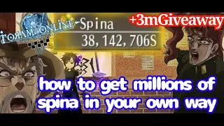 How I find my own Farming Spots Toram Online [quick tutorial] +3m Giveaway