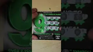 4 MATCH WINNER! NEON 9S! PA LOTTERY $2 SCRATCH OFF TICKET #scratch #winner #palottery #lottery #win
