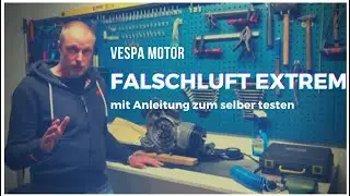 Falschluft beim Vespamotor/ Dichtigkeit beim Vespamotor / Schock beim VMC Crono 187 Projekt