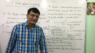 IIT JAM-2019 solutions physics