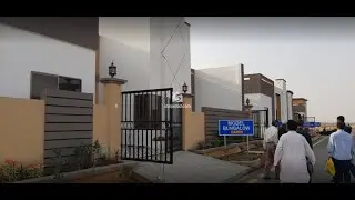 Complete video of 120 square yards Model Bungalow fully furnished at Commander City Karachi.