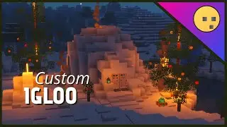 How To Build Your Own Custom Igloo In Your Minecraft World Ep: 62