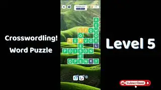 🧩 Crosswordling Level 5 Answers | Word Puzzle Game 🧠 | Go Answer