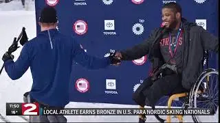 Kevin Burnside Jr. bronze medal