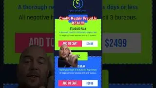 Credit Repair Fraud is REAL #creditrepair