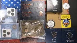 Wheatie hunt and fill- silver sale-2024 Proof Dollars, 2023 Peace, others- #giveaway
