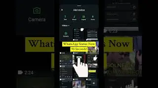 No More 60s Limits on WhatsApp! #howto #whatsapp #status