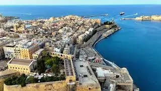 Malta from Above | Aerial Journey through the Mediterranean Gem 🇲🇹✨