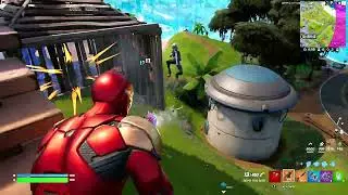 IRON MAN SKIN FORTNITE (TONY STARK) GAMEPLAY CHAPTER 3 SEASON 4!! #EpicPartner