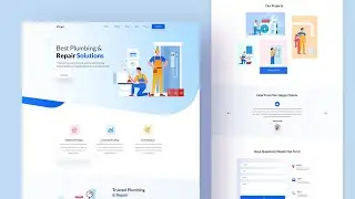 How To Build A WordPress Personal Website For Plumbers In Elementor