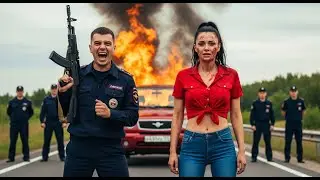 Унижен на лже-рейде, машину сожгли дотла‼️ В ответ он начал охоту на продажных полицейских!