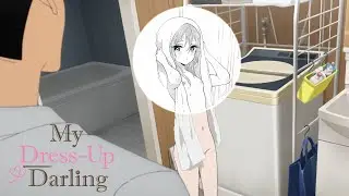 A MYSTERIOUS Friend's Visit Left Gojo FROZEN | My Dress Up Darling Anime x Manga English Dub Ep 6