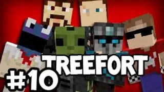 Minecraft: Tree Fortress w/ Creatures - Part 10: Better Late Than Never