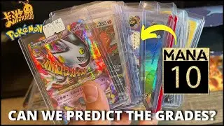 Can These Cards Get Gem Mint 10 With Mana Grading? | Naruto Kayou & Pok&eacute;mon!!