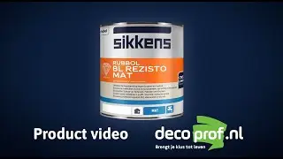Sikkens Rubbol BL Rezisto Mat - Matte lakverf voor een extra kras- en slijtvaste afwerking!