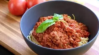 Tofu Bolognaise