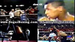 Two Slip and Roll Under by Mike Tyson in Training & Fighting