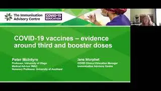 Booster vaccination programme webinar