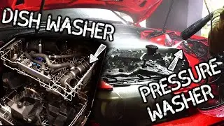 Removing 200 000km Worth Of Oil, DIrt And Who Knows What From The V12 Engine - BMW 760i E65