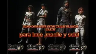 Trajes Blancos GRATIS para tus Personajes: lune ,sciel y maelle &iexcl;As&iacute; se Consiguen!