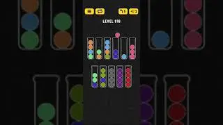 Ball Sort - Color Puzzle Game - Level 916 - Walkthrough SOLVED by RobotPlayer AI!!!