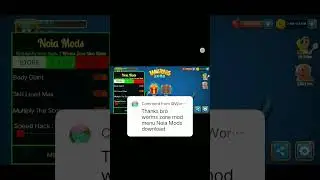 Bro worms zone mod menu Noia Mods telegram link download worms zone mod menu Noia Mods