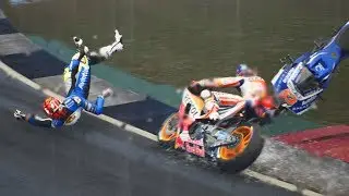 MotoGP 18 CRASHES 11