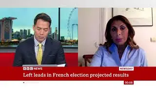 Nabila Ramdani - BBC News - French Parliament Election Result - 07 July 2024