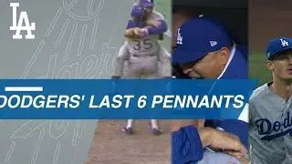 A look back at the Dodgers' last six pennants
