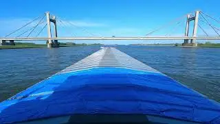 Vaart van Millingen aan de Rijn naar Werkendam.