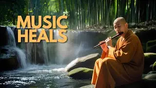 Tibetan Healing Flute 🏵️ Zen Meditation, Positive Energy Vibration, Negative Energy Cleansing