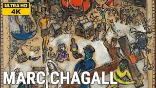 Marc Chagall: A collection of 10 oil paintings with title and year, 1948-1949 [4K]