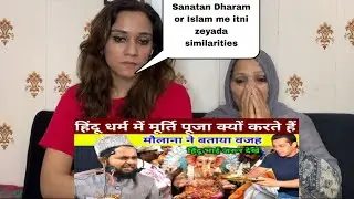 Sanatan dharm mein Murti Puja kyon karte hain?  Explain by Muslim Molvi ||Pakistani Reaction