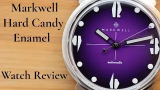 Markwell Hard Candy Enamel Watch Review - Eye Candy